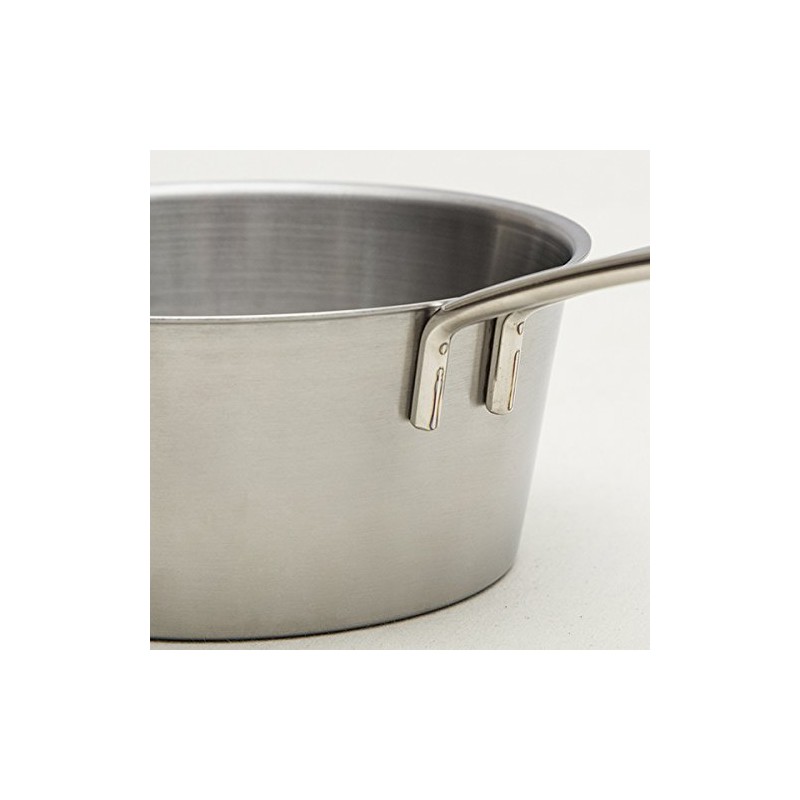 栗原 Harumi IH corresponding Milk Pan 15 cm