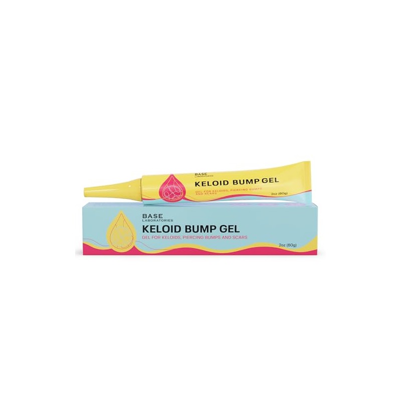 BASE LABORATORIES Keloid Bump Gel - Natural Piercing Bump &