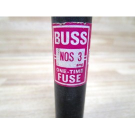 Bussmann NOS-3 Fuse N0S-3 (Pack of 5)