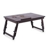 Sofia + Sam Bamboo Ventilation Lap Tray with Adjustable Legs