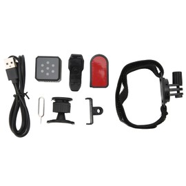 480P Mini Action Camera DV Camcorder Infrared Night Vision Wide Angle AP Hotspots with Clip Wristband Support