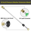 POHIR Pressure Washer Gun 3600 PSI with 3/8'' Swivel Quick