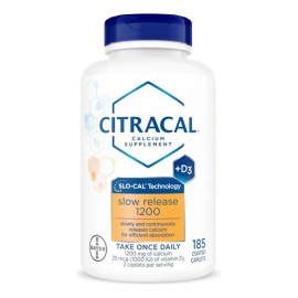 Citracal Liberacion Lenta Calcio 1200 Mg C/ D3 185 Unidades