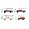 Driver Left Side Front Vent Window Vent Glass Compatible with