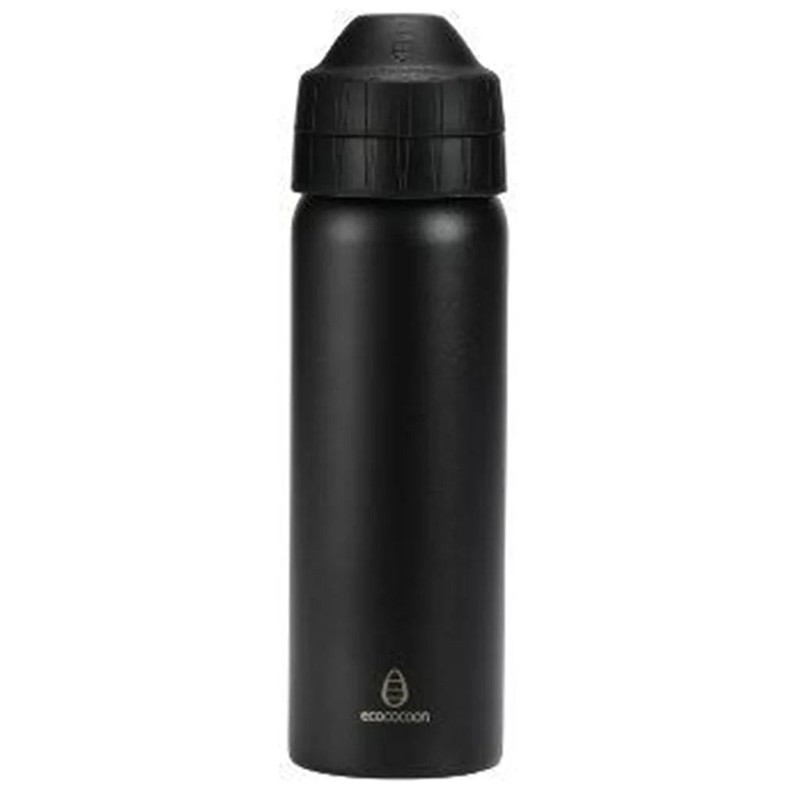 EcoCocoon Stainless Steel Water Bottle 600ml, White Jade