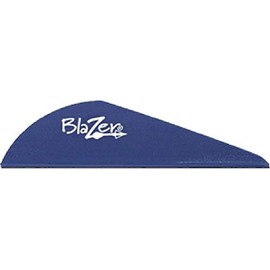 Bohning Blazer® Vane, 2” Hunting, 3D, Vane, Blue, 100pk