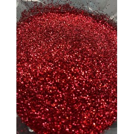 EliteKoopers Fine Glitter 10g Shine Powder for Art and Craft, Nail Art, Paint, Walls Decoration, Cosmatic (Red)