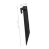 ABOOFAN 50pcs Heavy Duty Plastic Tent Stakes Windproof Ground Pegs