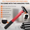 Intotal Upgraded Door Hinge Adjustment Tool Kit,Hinges Gap Adjusting Wrench,Door