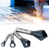 QWORK 4PCS Cobalt Single-End Countersink Chamfer Tool Set, M35 High-Speed