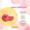 Eos Balsamo Labial 100 Natural Esfera 15g Lip Sweet Orange