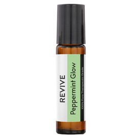 Peppermint Glow Roll-On by Revive Essential Oils - 100% Pure Therapeutic Grade, for Diffuser, Humidifier, Massage, Aromatherapy, Skin & Hair Care