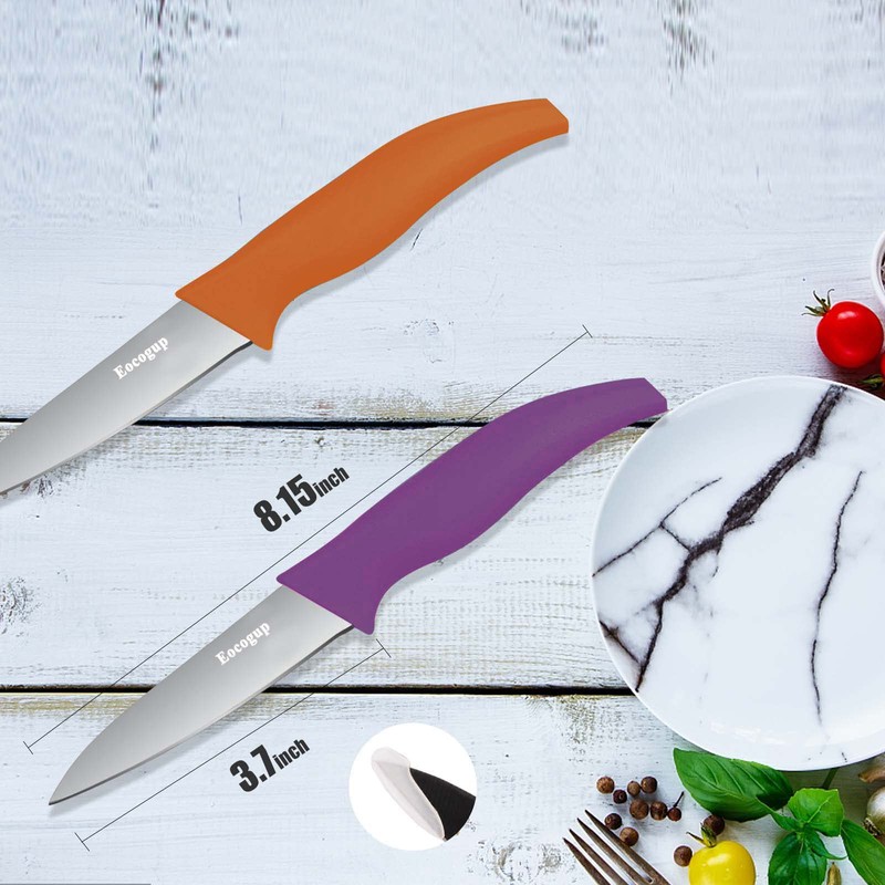 Eocogup Paring Knife,3.7 inch Fruit and Vegetable Knife,Stainless Steel Dishwasher