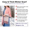 lifwimner Winter Scarfs for Women Pashmina Shawls and Wraps Ladies