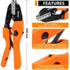 KF CPTEC Professional Heavy-Duty Ratcheting Crimping Tool – Adjustable for