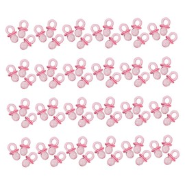 SHOWERORO 150pcs Mini Acrylic Pacifiers for Shower Games Cute and Lightweight Soothers for Boys and Girls Shower Favors and Decorations Easy to Use and Safe