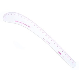 HAND Metric Vary Form Curve Ruler NO.12-124, Flexible, 24 Inches