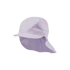 Sterntaler Girls' Peaked Cap with Neck Protection, purple