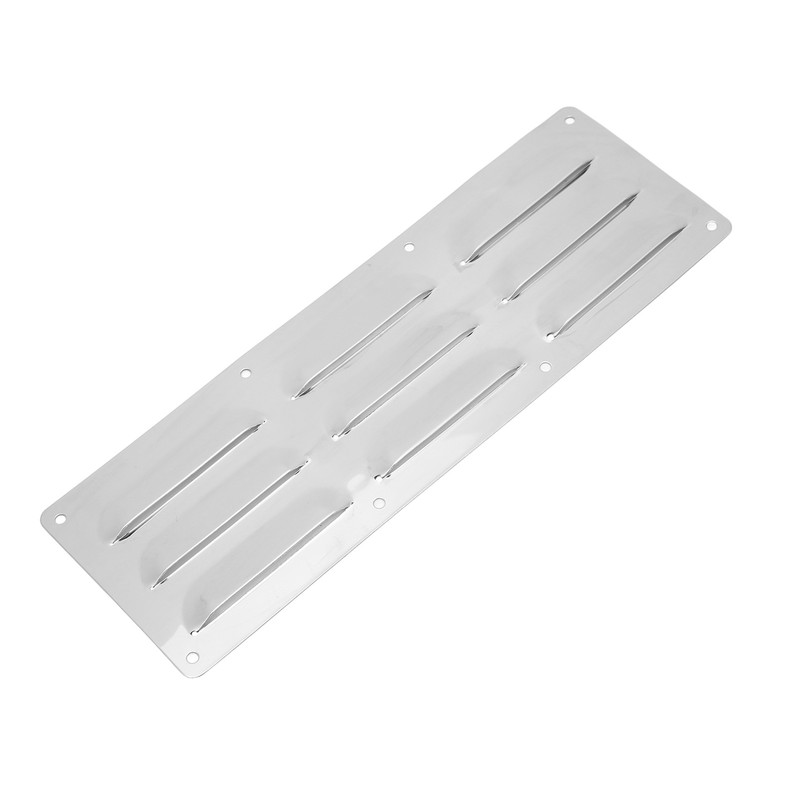 Air Vent Louver Grill Cover Stainless Steel Louver Ventilation Replacement