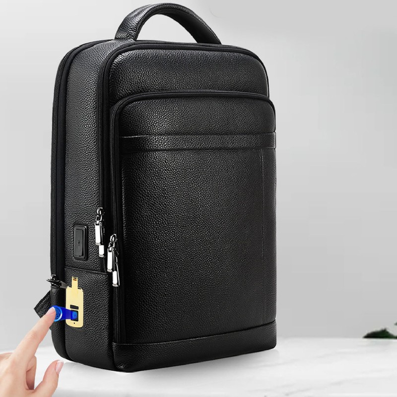 Fingerprint Lock Small Smart Electric Lock Built In Bag Luggage