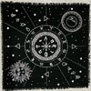 THE ART BOX Altar Cloth Sun, Star and Moon 12