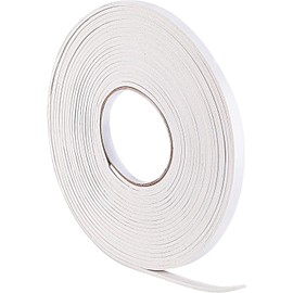 VBS - White Felt Tape - Felt Tape, Adhesive Felt Tape, White Felt Tape, Polyester Felt Tape, Wire Harness Tape, Butyl Seal Tape, Tape, Greenhouse Tape, Sticky Tape, Adhesive Tape (1.5" x 48')