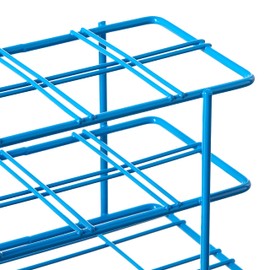 Bel-Art F18794-0000 Poxygrid Centrifuge Tube Rack; 50ml, 8 Places, 3³/₁₆ x 5⅞ x 3⅝ in., Blue