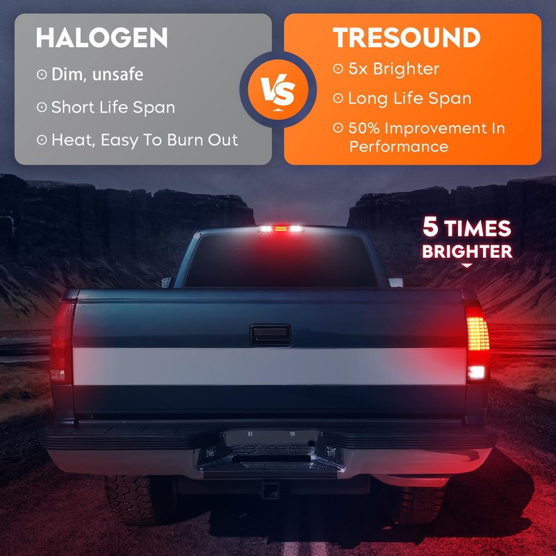 Tail Light + 3rd Third Brake Cargo Lamp for Ford