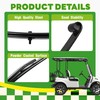 WUTIST Heavy Duty Rear 2-Leaf Spring Kit Compatible with 2008-UP