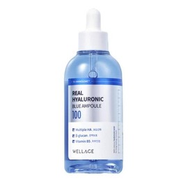 [Wellage] Wellage Real Hyaluronic Blue Ampoule 100ml 1 piece sj / [웰라쥬] 웰라쥬 리얼 히알루로닉 블루 앰플 100ml 1개 sj