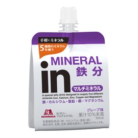 森永製菓 inゼリー マルチミネラル 180gパウチ×36本入×(2ケース)