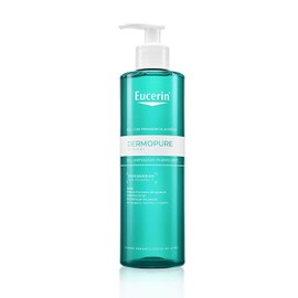 Eucerin Gel Limpiador Facial Piel Grasa Imperfecciones, 400Ml