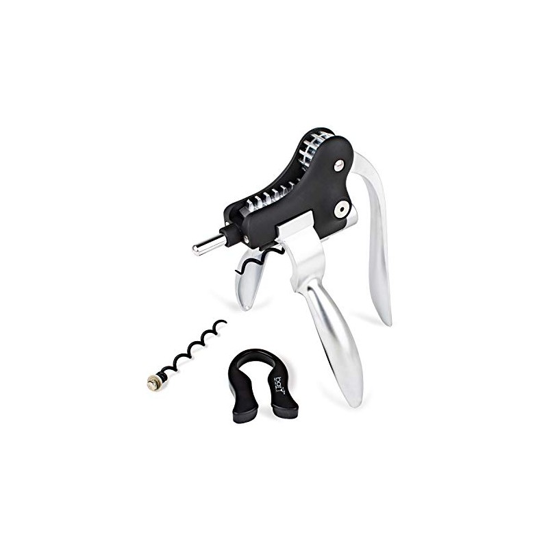 barY3 Lever Corkscrew Wine Opener – Effortless Bottle Opening with