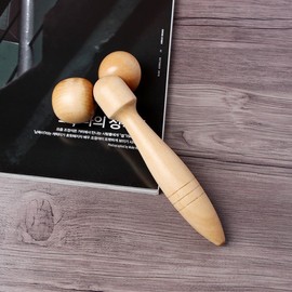 Wooden body massage roller facial massage Handy massager 25ea