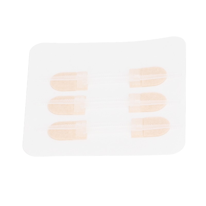 3 Strap Zipper Wound Closure Patches Breathable Seamless Elastic Zip