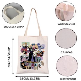 Evil Females Evil Queens Tote Bag Villain Gang Bad Girls Fans Gift Witch Gift (VILLAINS THE tote CA)
