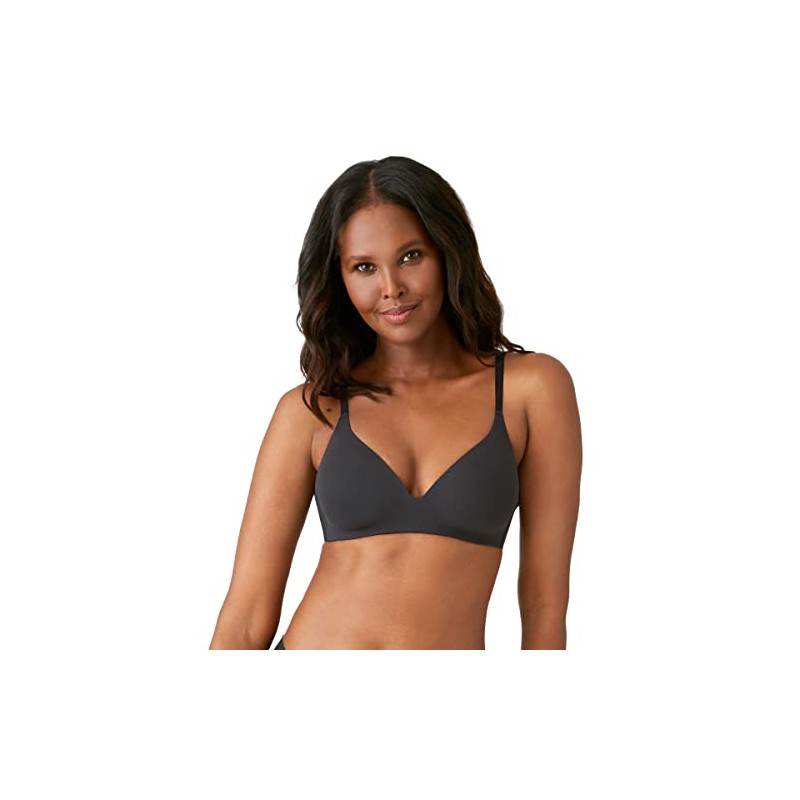 Wacoal Women's Comfort First Wirefree T-Shirt Bra, Black, 32B