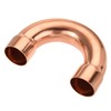 MECCANIXITY 180 Degree Return Bend Copper Fitting Welded Elbow Connection,