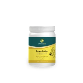 NatureBee Power Pollen 60 x 500mg Caps | Energy, Immune, and Cognitive Support | Potentiated Bee Pollen | Natural & Organic Superfood | 1 Month Supply