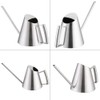 900ml Stainless Steel Watering Can Brushed Garden Planting Indoor Outdoor