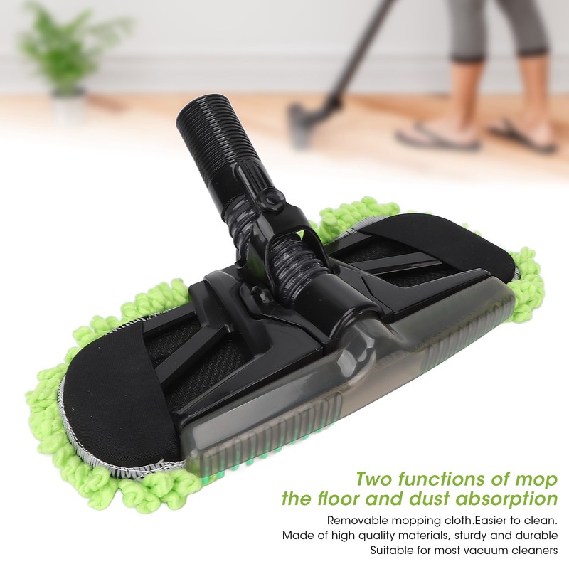 2 in 1 Reusable Cleaner Floor Brush Dust Collector Mop