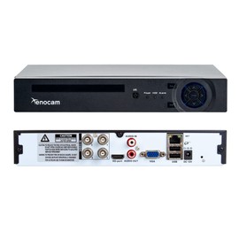 Xenocam 4CH 1080N Hybrid 5-in-1 AHD DVR (1080P NVR+1080N AHD+960H Analog+TVI+CVI) Standalone DVR CCTV Surveillance Security System Video Recorder Motion Detection， Hard Drive not Included