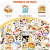 Kabwea 50 Piece Decorative Stickers with Kittens of Various Breeds,