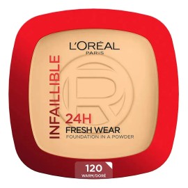 L'Oréal Paris Infallible 24h Fresh Wear, Base de Maquillaje en Polvo Mate