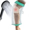 SUPERNIGHT Waterproof Knee Cast Cover for Shower,Knee Surgery Shower Cover