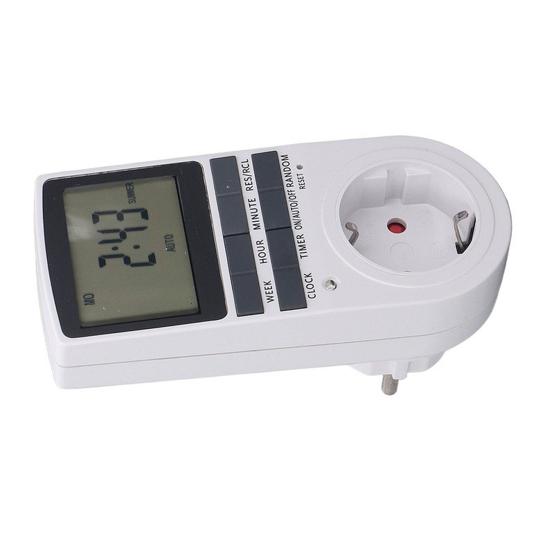 Timer Outlet Digital Intelligent Energy Saving Flame Retardant High Power