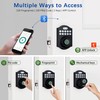 CHEN LCLILICHEN Smart Fingerprint Door Lock, Keyless Entry Deadbolt with