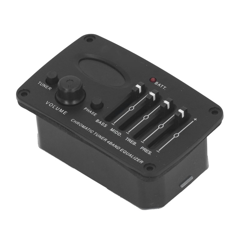 Acoustic Guitar 4 Band Equalizer EQ Preamps Piezo Pickup Chromatic