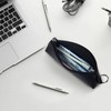 Fmeida PU Leather Pencil Pen Case Slim Design Pens Bag