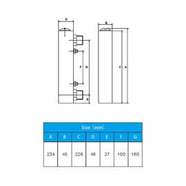 LZM-25 Flow Meter, 16-160 m³/h Transparent Acrylic Plate Gas Flow Meter, Clear Reading Flow Meter, Instrument for Industry, Petrochemical, Agriculture, 1 Inch Male Thread